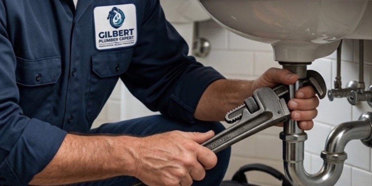 Gilbert Plumber Expert service vehicle in a residential East Valley neighborhood
